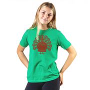 Girls Lacrosse Short Sleeve T-Shirt - Turkey Player
