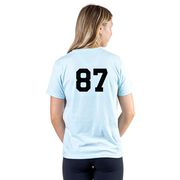 Girls Lacrosse Short Sleeve T-Shirt - Beach Vibes
