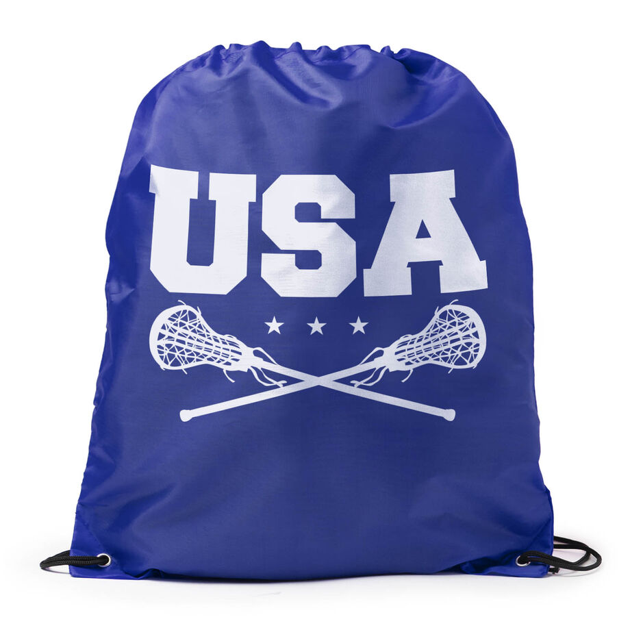 Girls Lacrosse Sport Pack Cinch Sack - USA Girls Lacrosse