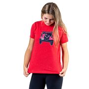 Girls Lacrosse Short Sleeve T-Shirt - Lax Cruiser
