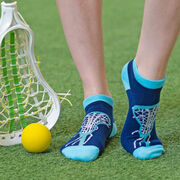 Girls Lacrosse Ankle Socks - Lax is Life