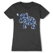 Girls Lacrosse Women's Everyday Tee - Lax Elephant