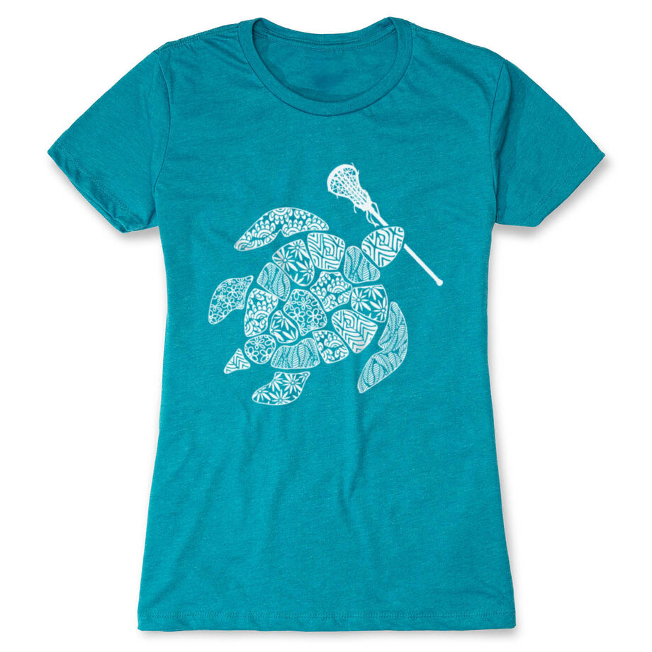 Girls Lacrosse Women's Everyday Tee - Lax Turtle