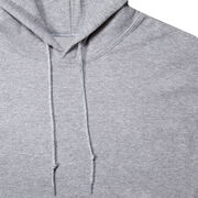 Girls Lacrosse Hooded Sweatshirt - Neon Lax Girl