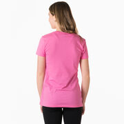 Girls Lacrosse Women's Everyday Tee - Lacrosse Stick Heart