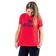 Lacrosse Short Sleeve T-Shirt - Just Chillax'n