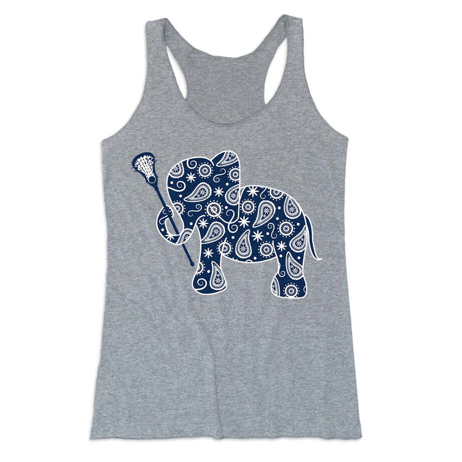Girls Lacrosse Women's Everyday Tank Top - Lax Elephant