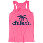 Lacrosse Flowy Racerback Tank Top - Just Chillax'n