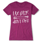 Girls Lacrosse Women's Everyday Tee - Lax Hair Don't Care