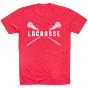 Girls Lacrosse Short Sleeve T-Shirt - Crossed Girls Sticks