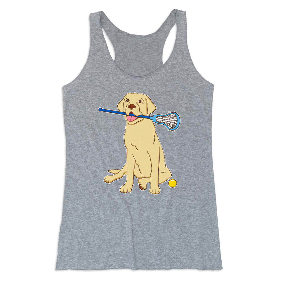 Girls Lacrosse Women's Everyday Tank Top - Chase The Lax Dog