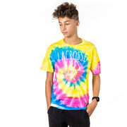 Lacrosse Short Sleeve T-Shirt - Lacrosse Vibes Tie Dye