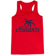 Lacrosse Flowy Racerback Tank Top - Just Chillax'n