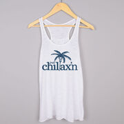Lacrosse Flowy Racerback Tank Top - Just Chillax'n