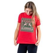 Lacrosse Short Sleeve Tee - Lacrosse Christmas Knit