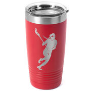 Girls Lacrosse 20 oz. Double Insulated Tumbler - Player Silhouette