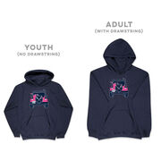 Girls Lacrosse Hooded Sweatshirt - Lax Cruiser