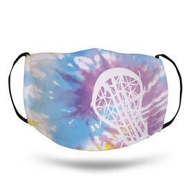 Girls Lacrosse Face Mask - Stick with Tie-Dye
