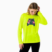 Girls Lacrosse Long Sleeve Performance Tee - Lax Cruiser