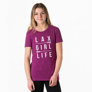 Girls Lacrosse Women's Everyday Tee - Lax Girl Life