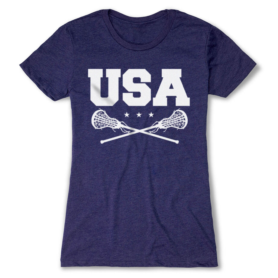Girls Lacrosse Women's Everyday Tee - USA Girls Lacrosse