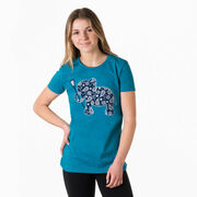 Girls Lacrosse Women's Everyday Tee - Lax Elephant