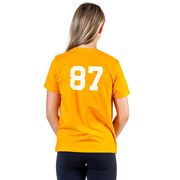 Girls Lacrosse Short Sleeve T-Shirt - Lax Turtle