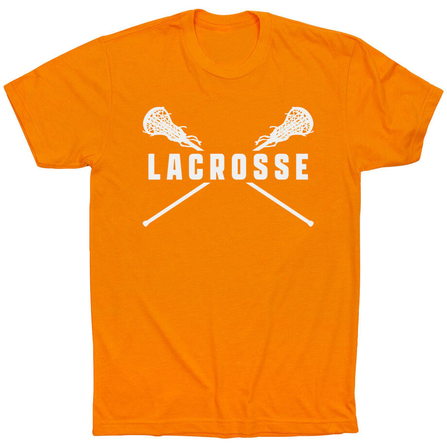 Girls Lacrosse Short Sleeve T-Shirt - Crossed Girls Sticks