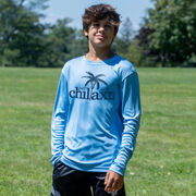 Lacrosse Long Sleeve Performance Tee - Just Chillax'n