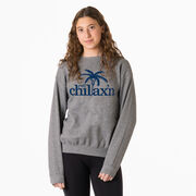 Lacrosse Crewneck Sweatshirt - Just Chillax'n