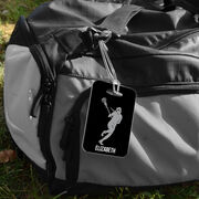 Girls Lacrosse Bag/Luggage Tag - Personalized Player