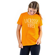 Girls Lacrosse Short Sleeve T-Shirt - Lacrosse Vibes