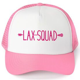 Girls Lacrosse Trucker Hat - Lax Squad