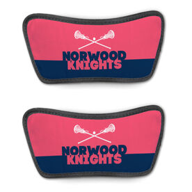 Girls Lacrosse Repwell&reg; Sandal Straps - Team Name Colorblock