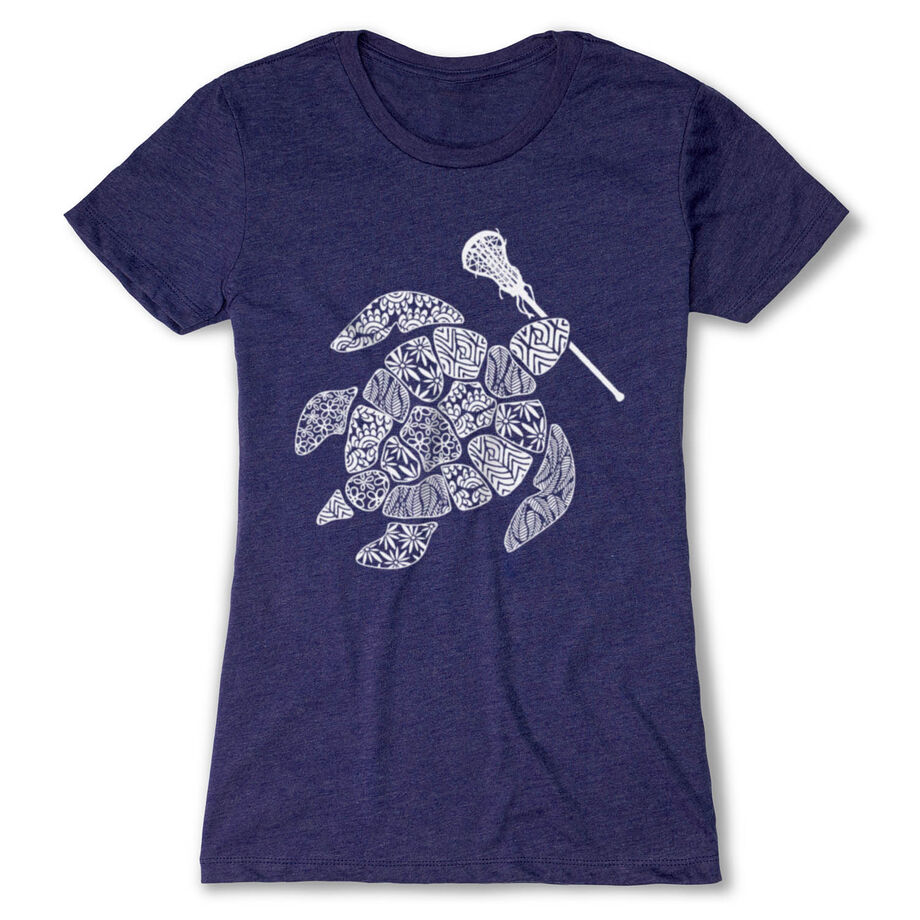 Girls Lacrosse Women's Everyday Tee - Lax Turtle