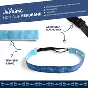 Girls Lacrosse Juliband Non-Slip Headband - Lacrosse Sticks - Carolina