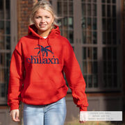 Lacrosse Hooded Sweatshirt - Just Chillax'n