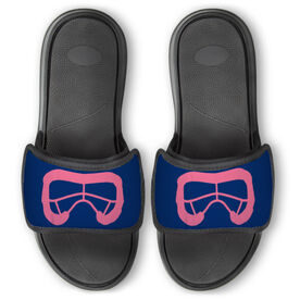 Girls Lacrosse Repwell&reg; Slide Sandals - Lax Goggles