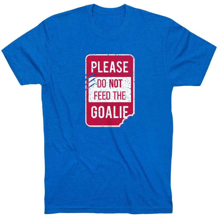 Short Sleeve T-Shirt - Don’t Feed The Goalie