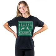 Lacrosse Short Sleeve Tee - Lacrosse Christmas Knit