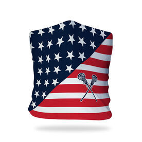 Girls Lacrosse Multifunctional Headwear - USA Flag RokBAND