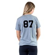 Lacrosse T-Shirt Short Sleeve Neon Lax Girl