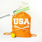 Girls Lacrosse Drawstring Backpack - USA Girls Lacrosse