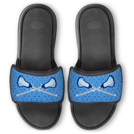 Girls Lacrosse Repwell&reg; Slide Sandals - Love Lacrosse