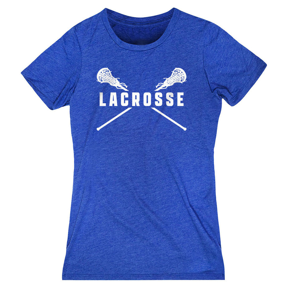 Girls Lacrosse Women's Everyday Tee - Crossed Girls Sticks