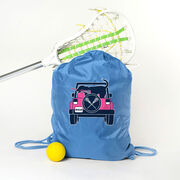 Girls Lacrosse Drawstring Backpack - Lax Cruiser