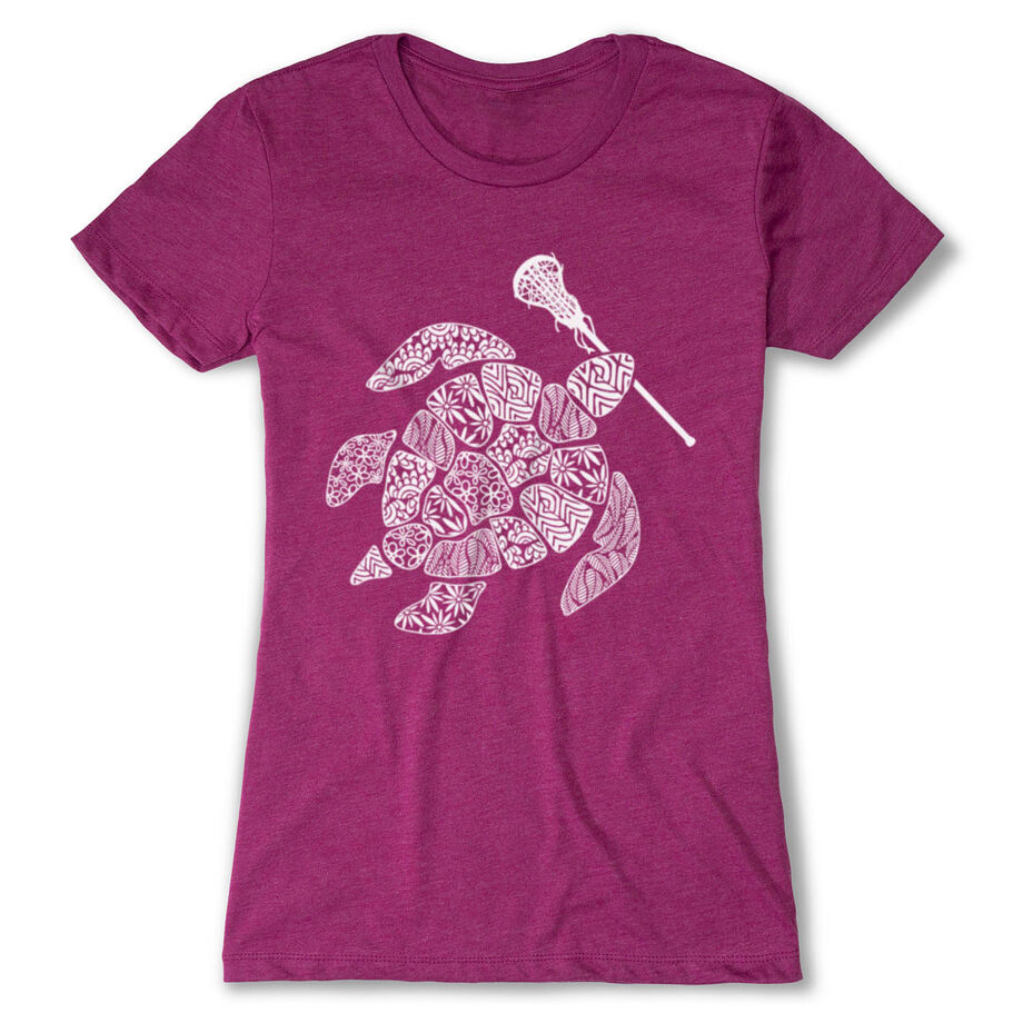 Girls Lacrosse Women's Everyday Tee - Lax Turtle