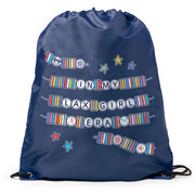 Girls Lacrosse Drawstring Backpack - In My Lax Girl Era