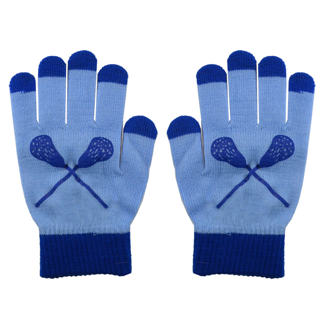 carolina blue football gloves