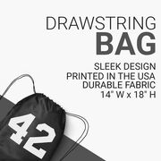 Personalized Drawstring Backpack - Team Number